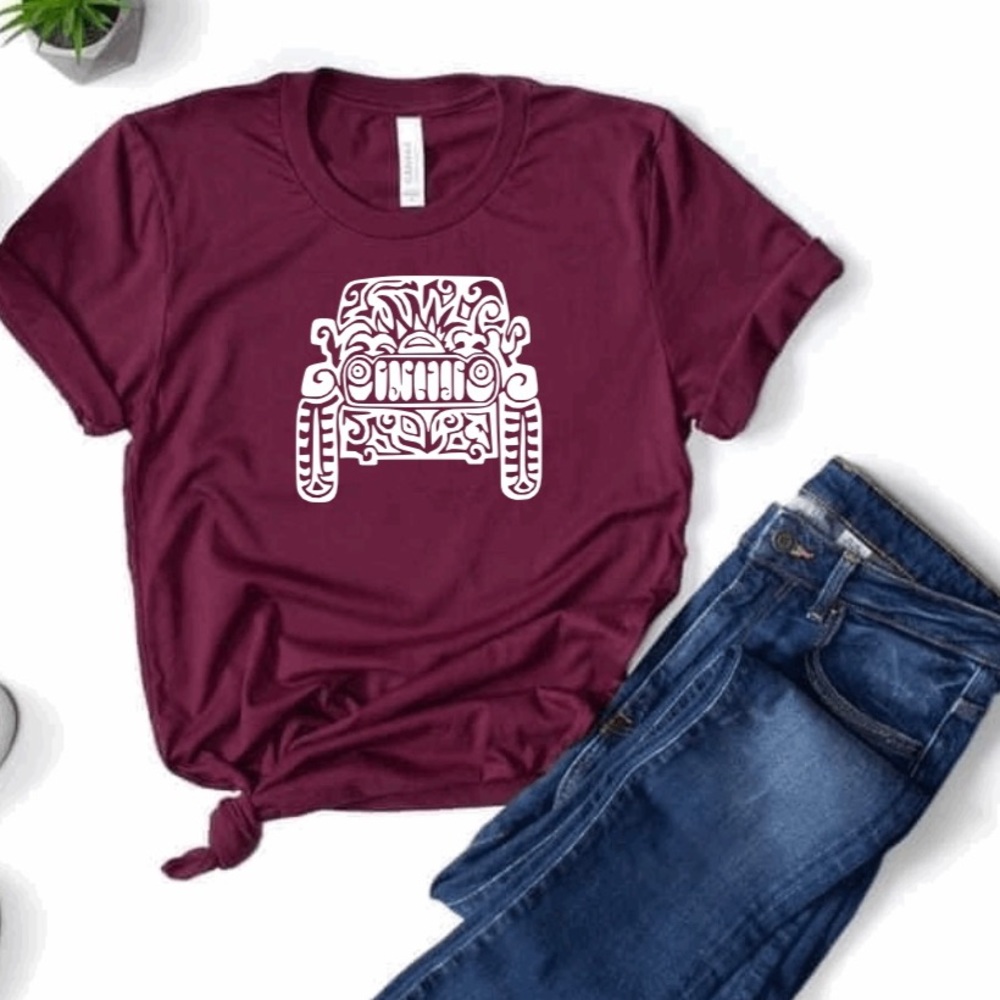 Mandala truck t-shirt unisex